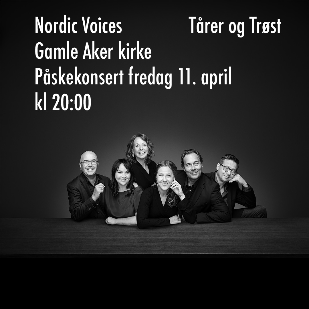 Påskekonserten i Gamle Aker kirke fredag 11.april kl 20:00