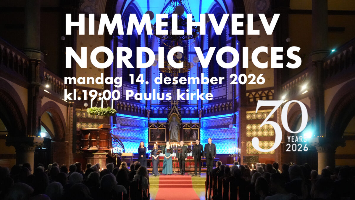 HIMMELHVELV Nordic Voices julekonsert